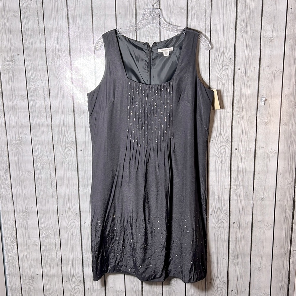 Coldwater creek sequined sleeveless dress size 14P